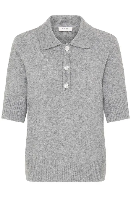 Hovedbilde B.YOUNG - Mminna Polo Mid Grey Melange