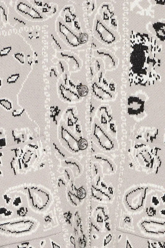 B.YOUNG - Maylis Cardigan String Paisley