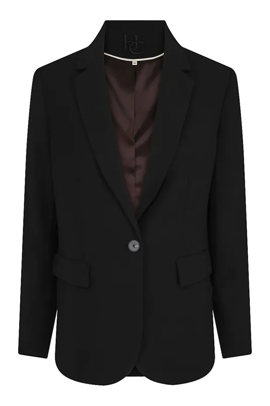 HAUST - Casual Tailored Blazer Black