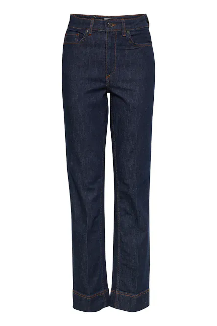 Hovedbilde B YOUNG - Jeans Straight Lola Dark Blue Denim