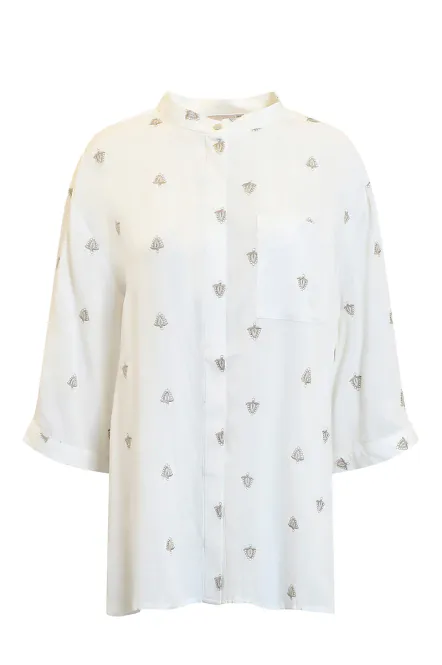 Hovedbilde B.COPENHAGEN - Shirt White Print