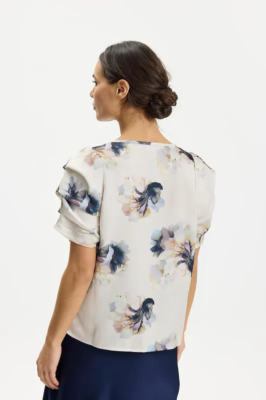 IN FRONT - Estella Blouse Champagne