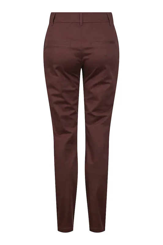 HAUST - Chinos Cotton Stretch Dark Brown