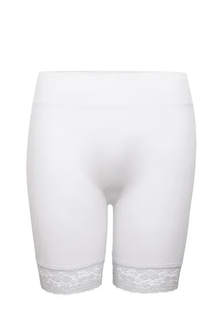 Hovedbilde DECOY - Hotpants w lace White