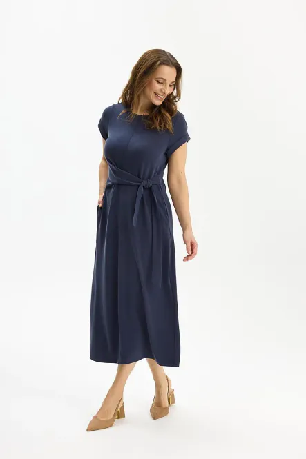 Hovedbilde IN FRONT - Paloma Dress Dark Blue