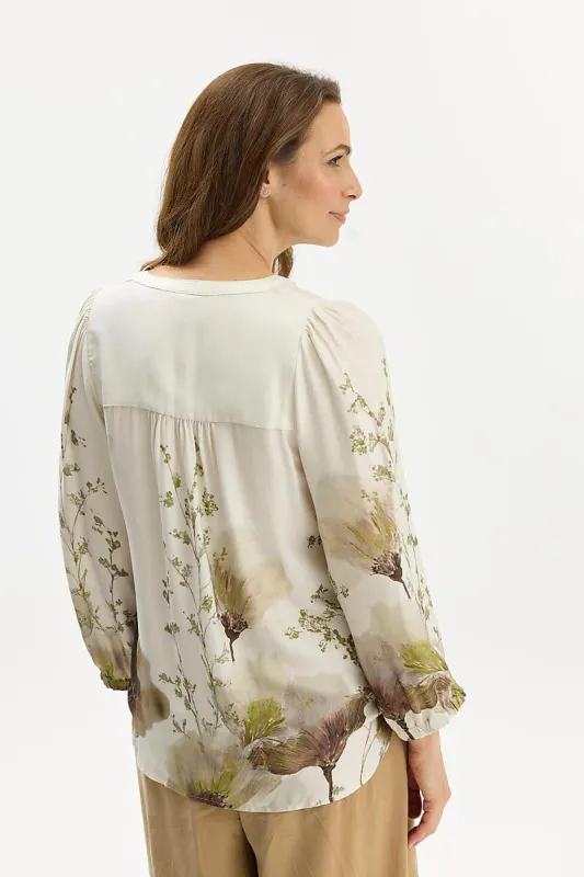 IN FRONT - Silla Blouse Green