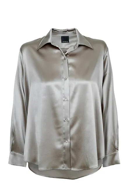 Hovedbilde ANE MONE - Oline Silkebluse Praline