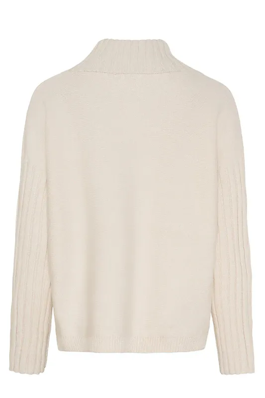 ISAY - Kaddy Knit Pullover Winter White Melange