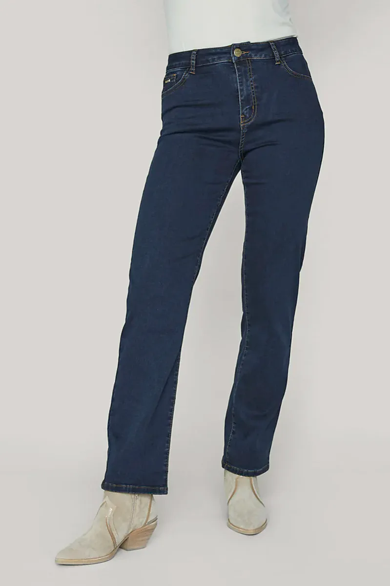 ISAY - Lido Straight Long Jeans Denim Blue Unwashed